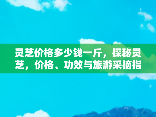 灵芝价格多少钱一斤，探秘灵芝，价格、功效与旅游采摘指南