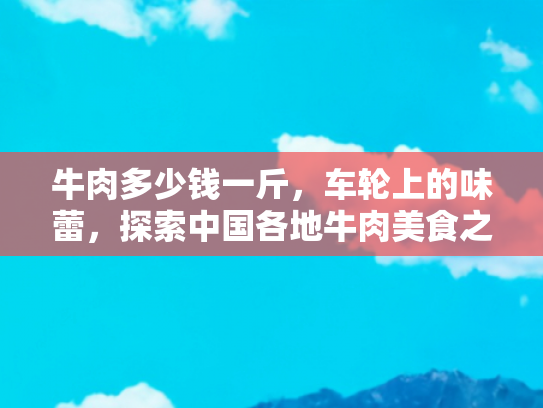 牛肉多少钱一斤，车轮上的味蕾，探索中国各地牛肉美食之旅