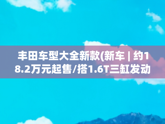 丰田车型大全新款(新车 | 约18.2万元起售/搭1.6T三缸发动机，新款丰田GR YARiS官图)