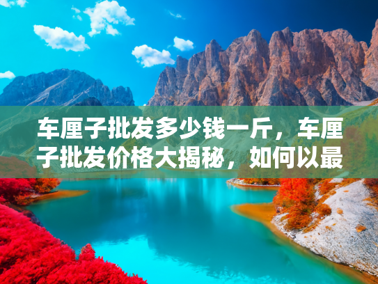 车厘子批发多少钱一斤，车厘子批发价格大揭秘，如何以最优惠的价格购买新鲜车厘子
