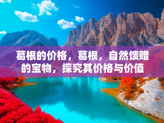葛根的价格，葛根，自然馈赠的宝物，探究其价格与价值
