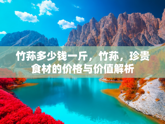 竹荪多少钱一斤，竹荪，珍贵食材的价格与价值解析