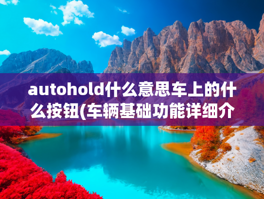 autohold什么意思车上的什么按钮(车辆基础功能详细介绍，老司机详细讲解，新手上路必备功能)