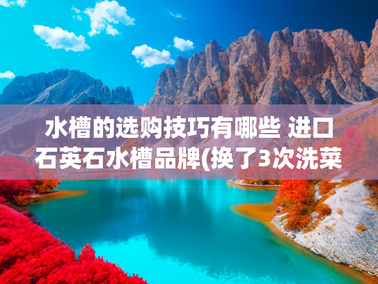 水槽的选购技巧有哪些 进口石英石水槽品牌(换了3次洗菜盆，我终于明白了不锈钢水槽和石英石水槽的区别)