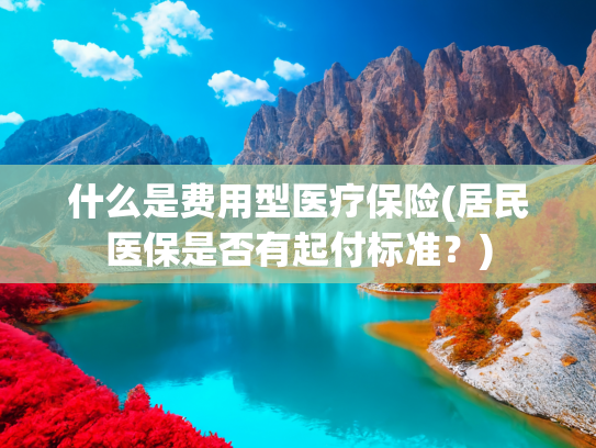 什么是费用型医疗保险(居民医保是否有起付标准？)
