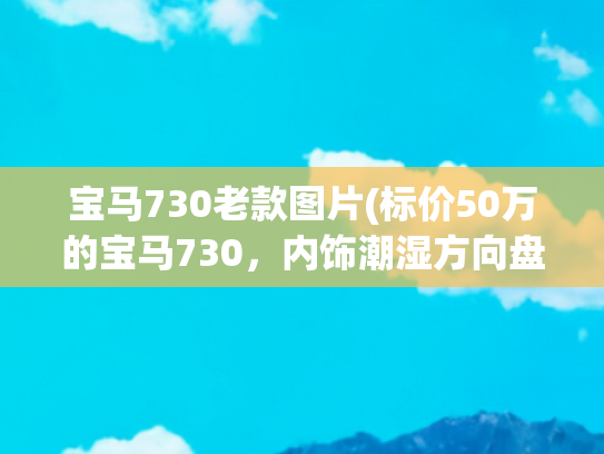 宝马730老款图片(标价50万的宝马730，内饰潮湿方向盘发霉，买主砍价5万成交)